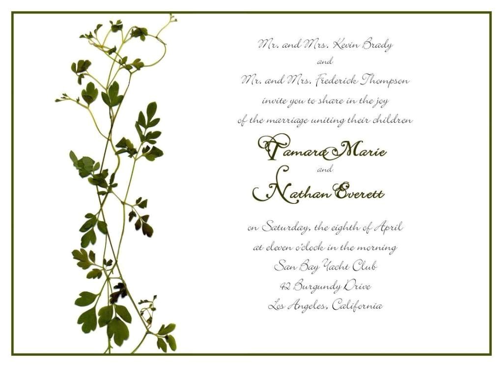Proper Wording Of Wedding Invitations Proper Wedding Invitation Wording Wedding Invitation