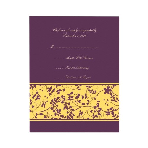 Purple and Yellow Wedding Invitations Your Wedding In Colors Yellow and Purple Arabia Weddings