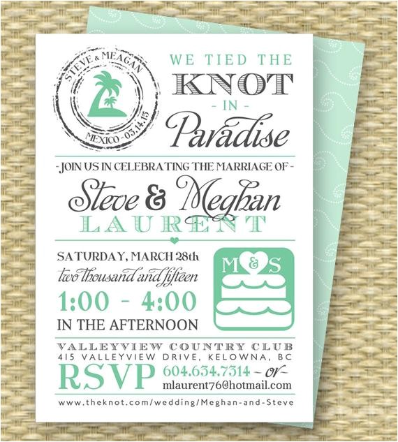 Reception Invites after Destination Wedding Destination Wedding Invitation Post Destination Wedding Reception Invites after Destination Wedding Destination Wedding Invitation Post Destination Wedding