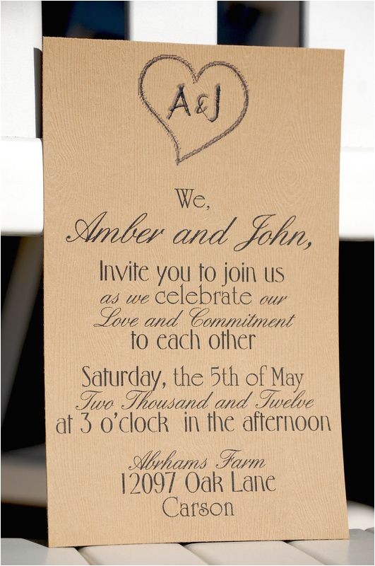 Reception to Follow On Wedding Invitation Invite Wording Just Add Cake and Tea Reception to