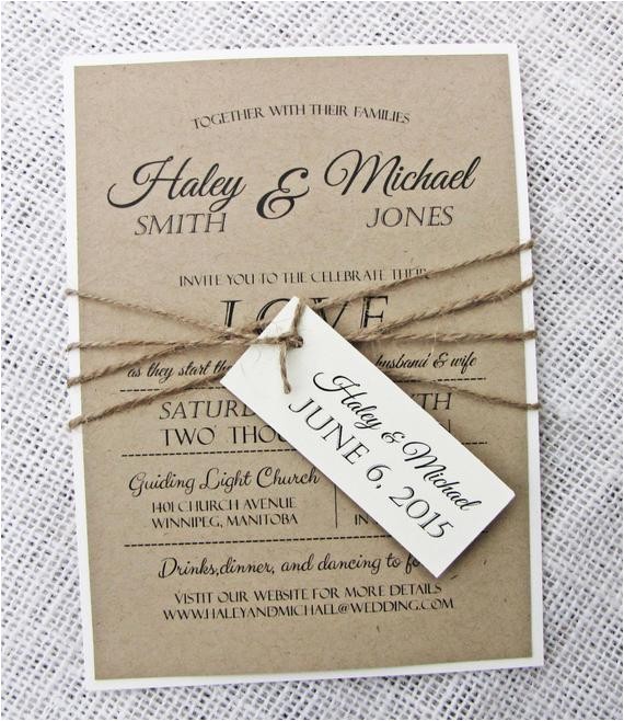 Rustic Wedding Invitations Etsy Items Similar to Rustic Wedding Invitation Diy Printable