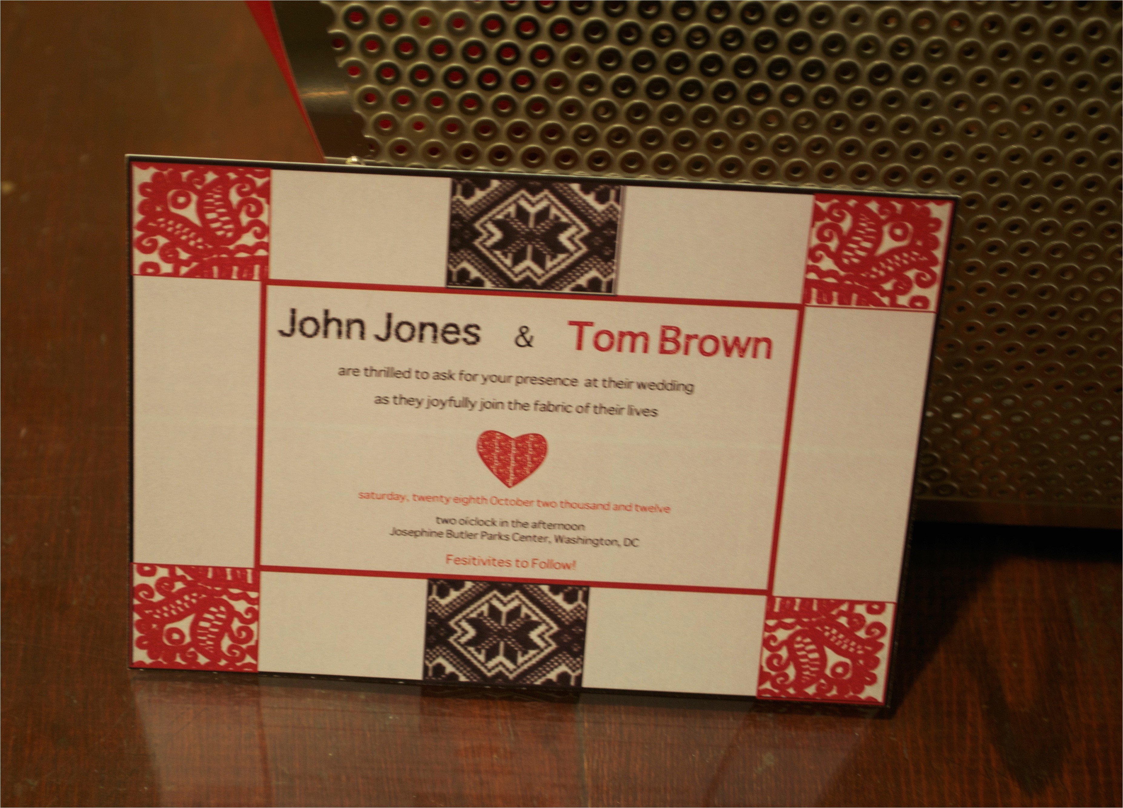 Same Sex Marriage Wedding Invitations Same Sex Marriage Wedding Invitations Havenotsdesign Gq