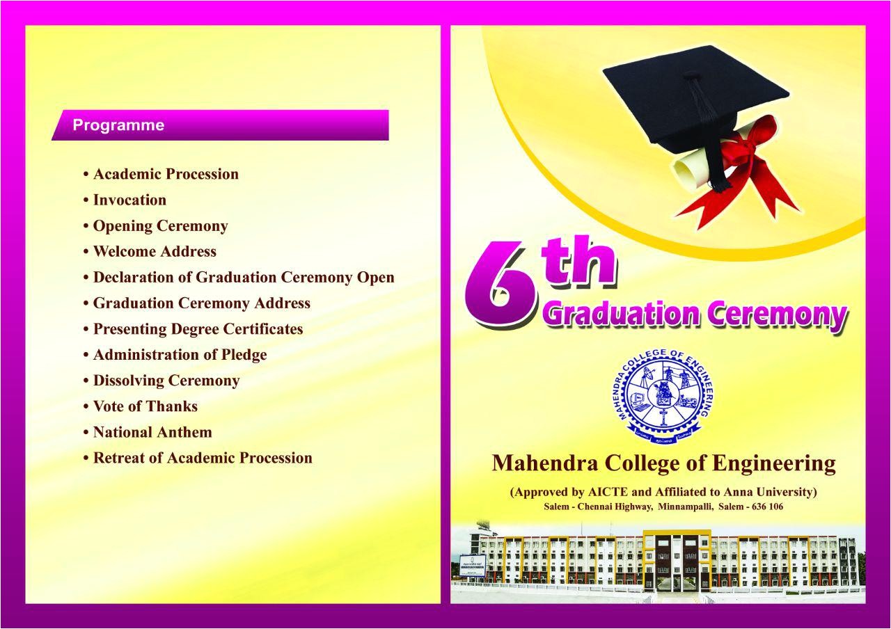 Sample Invitation Card for Graduation Ceremony Sample Invitation Card for Graduation Ceremony Images