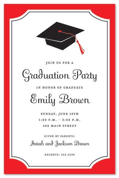 Samples Of Graduation Party Invitations Graduation Party Invitations Party Ideas