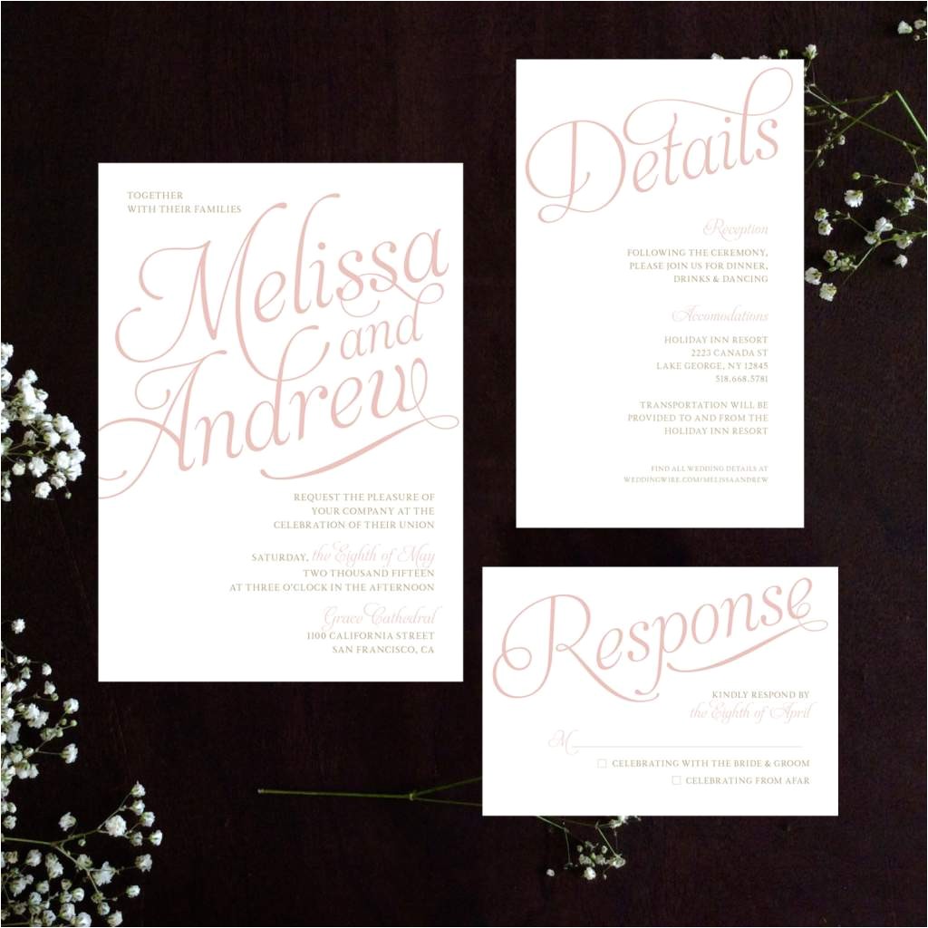 Samples Of Wording for Wedding Invitations Sample Wedding Invitations Wording Wedding Invitation