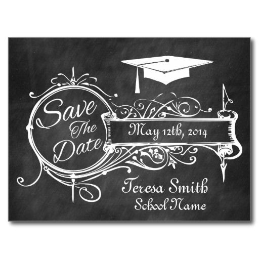 Save the Date Graduation Invitations 76 Best Chalkboard Save the Date Images On Pinterest