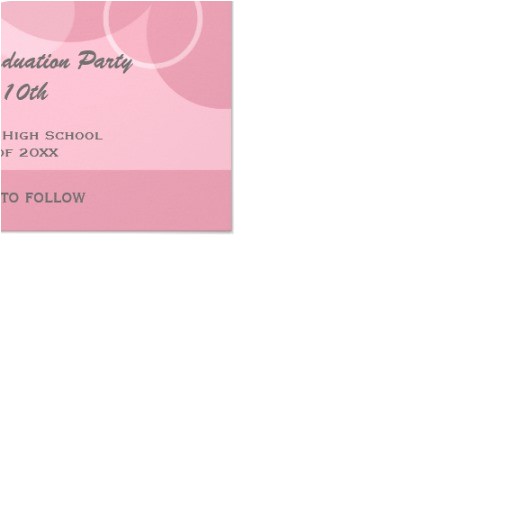 Save the Date Graduation Invitations Pink Photo Graduation Party Save the Date 5 25×5 25 Square