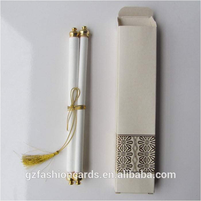 Scroll Wedding Invitations wholesale 2015 wholesale Luxury Wedding Box Scroll Invitation View