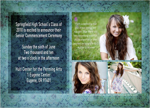 Senior Graduation Invites Custom Senior Graduation Photography Cards Colorado