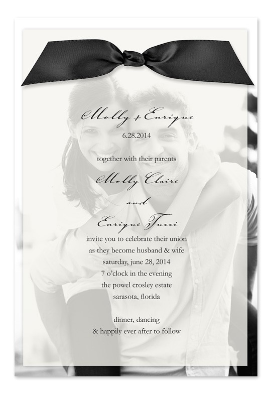 Sheer Paper Wedding Invitations Fashionable Wedding Invitations