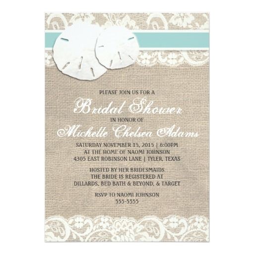 Shutterfly Beach Wedding Invitations Unique Bridal Shower Invitations Beach theme Ideas