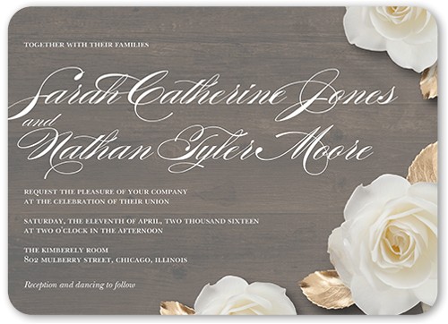 Shutterfly Wedding Invites Shutterfly 5 Free Wedding Invitations 5×7 Free Samples