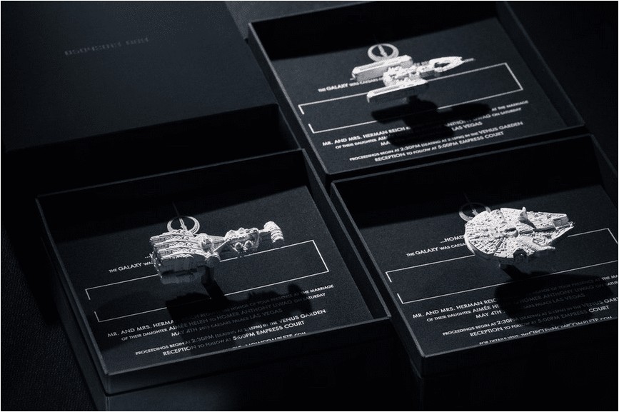 Star Wars themed Wedding Invitations Star Wars Wedding Invitation Trumps All Other Invitations