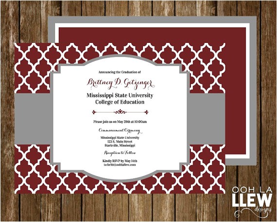 Tamu Graduation Invitations Msu or Texas Am Graduation Announcement and by Oohlallew Tamu Graduation Invitations Msu or Texas Am Graduation Announcement and by Oohlallew
