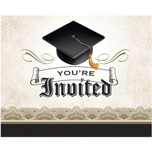 Target Graduation Invitations 25ct Graduation Cap Gown Invitations Target