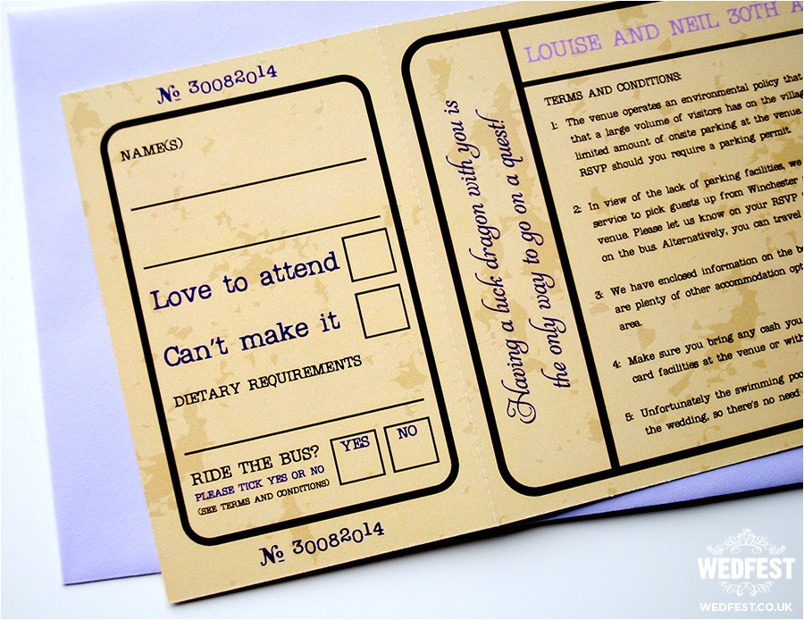 Ticket Stub Wedding Invitations Movie Ticket Wedding Invitations Wedfest Ticket Stub Wedding Invitations Movie Ticket Wedding Invitations Wedfest