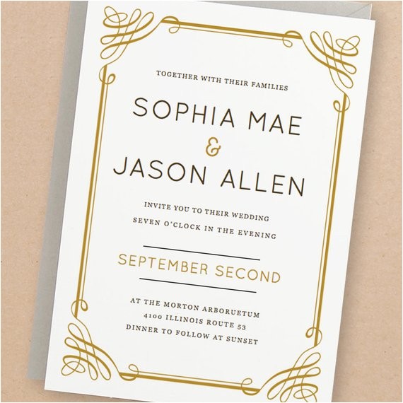 Together with their Parents Wedding Invitation Wedding Invitation Wording together with Our Families