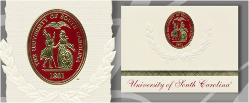 University Of south Carolina Graduation Invitations University Of south Carolina Graduation Announcements