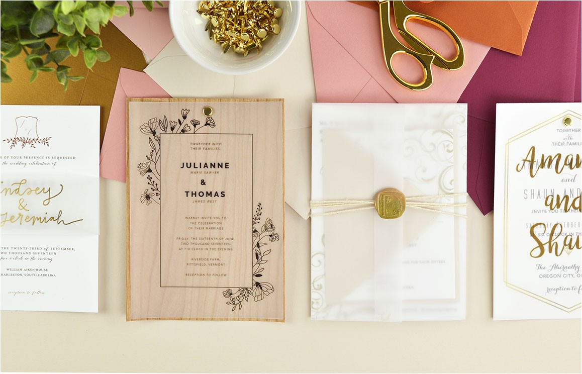 Vellum Wrap for Wedding Invitations 4 Ways to Diy Elegant Vellum Wedding Invitations Cards