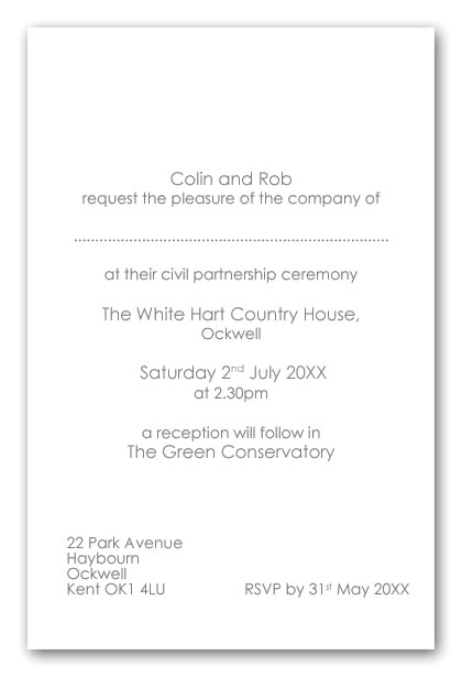 Wedding Ceremony Invitation Wording Wedding Invitation Wording Wedding Invitation Wording