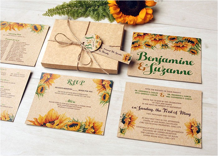 Wedding Invitation Cebu forever afternoon