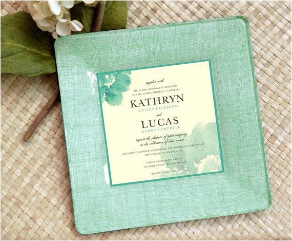 Wedding Invitation Decoupage Tray 17 Best Ideas About Decoupage Plates On Pinterest