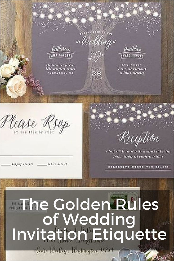 Wedding Invitation Etiquette Guest 118 Best Images About Wedding Etiquette On Pinterest