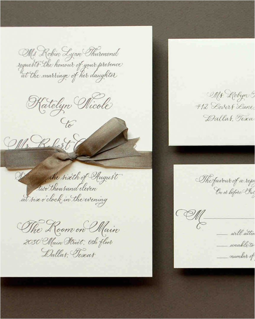 Wedding Invitation Etiquette Guest How Many Wedding Invitations Should I order Nailstrand Com