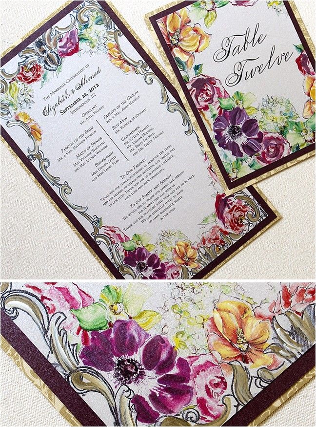 Wedding Invitation Jewels Jewel tone Wedding Invitations Jewel tone Floral Wedding Wedding Invitation Jewels Jewel tone Wedding Invitations Jewel tone Floral Wedding