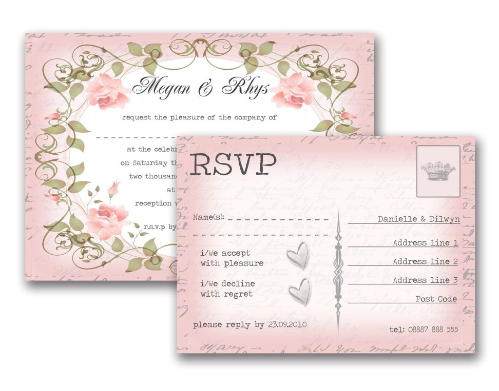 Wedding Invitation Rsvp Wording Samples Sample Wedding Invitation Rsvp Wording Gallery