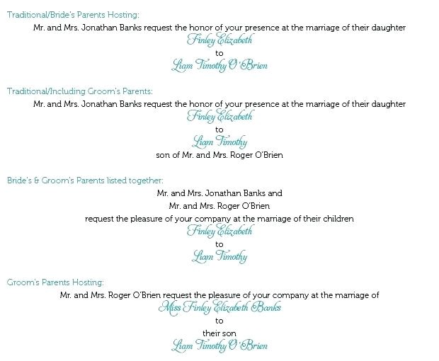 Wedding Invitation Wording Bride S Parents Hosting Wedding Invitation Wording for Groom S Parents Hosting