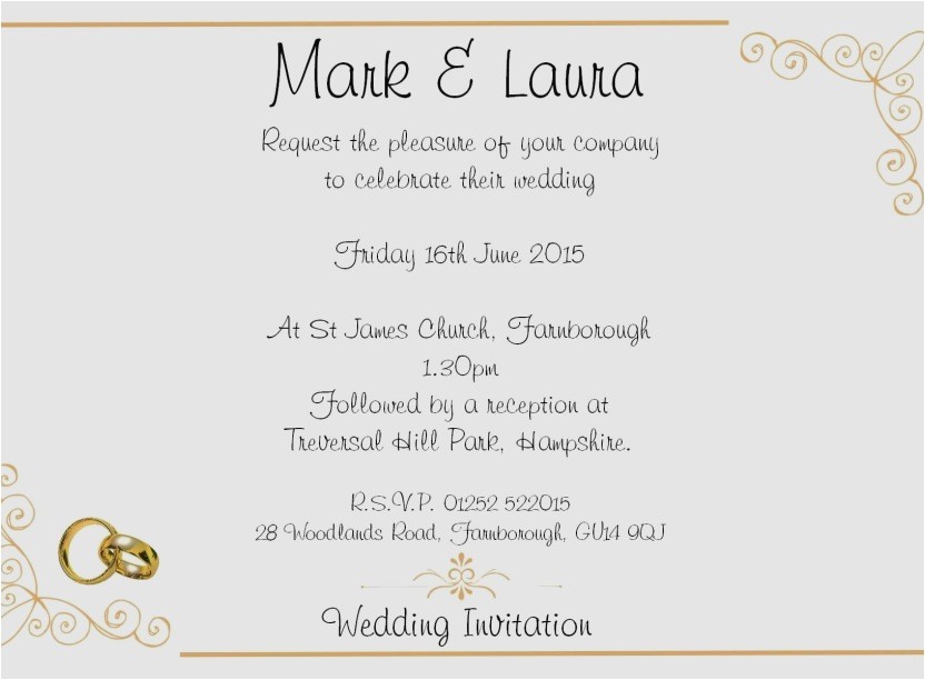 Wedding Invitation Wording for Church and Reception Awesome Wedding Reception Invite Wording Photos Styles