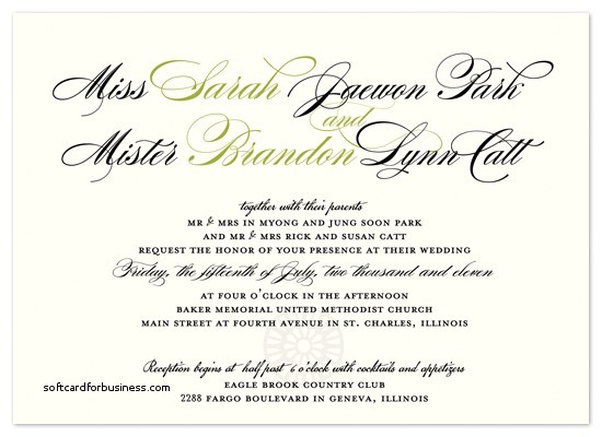 Wedding Invitation Wording for Church and Reception Wedding Invitation Awesome Wedding Invitation Wording for