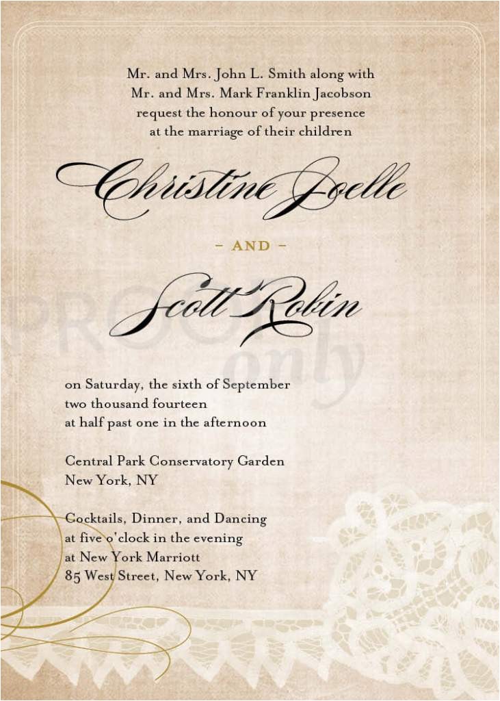 Wedding Invitation Wording From Bride and Groom Hosting Unique Wedding Invitation Wording Wedding Invitation