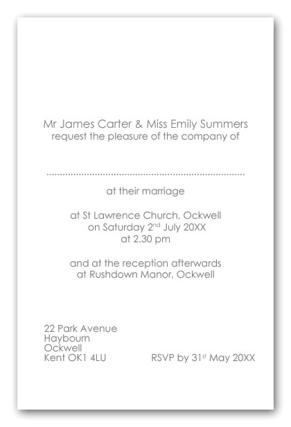 Wedding Invitation Wording From Bride and Groom Hosting Wedding Invitation Wording Wedding Invitation Wording Uk
