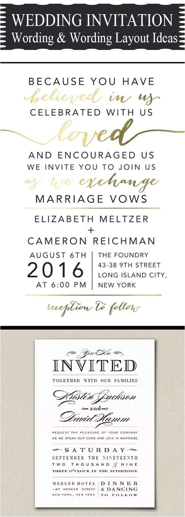 Wedding Invitation Wording Options 20 Popular Wedding Invitation Wording Diy Templates