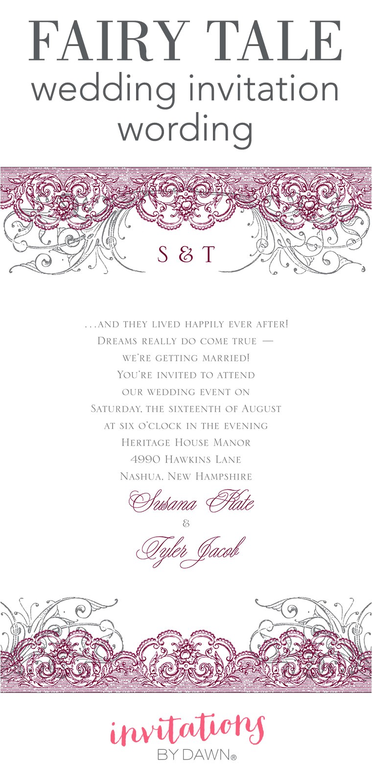 Wedding Invitation Wording Options Create Easy Wedding Invitation Wording Ideas Invitations