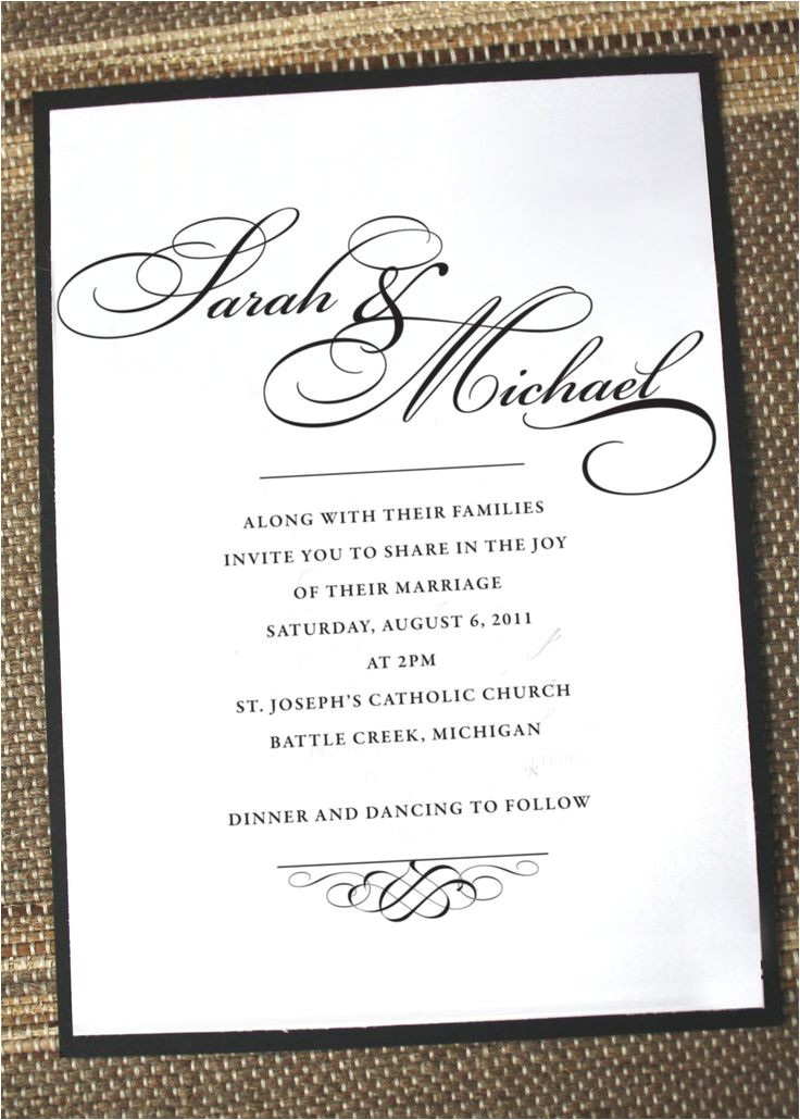 Wedding Invitations Catholic Wording Samples 68 Best Wedding Invitations Images On Pinterest Wedding