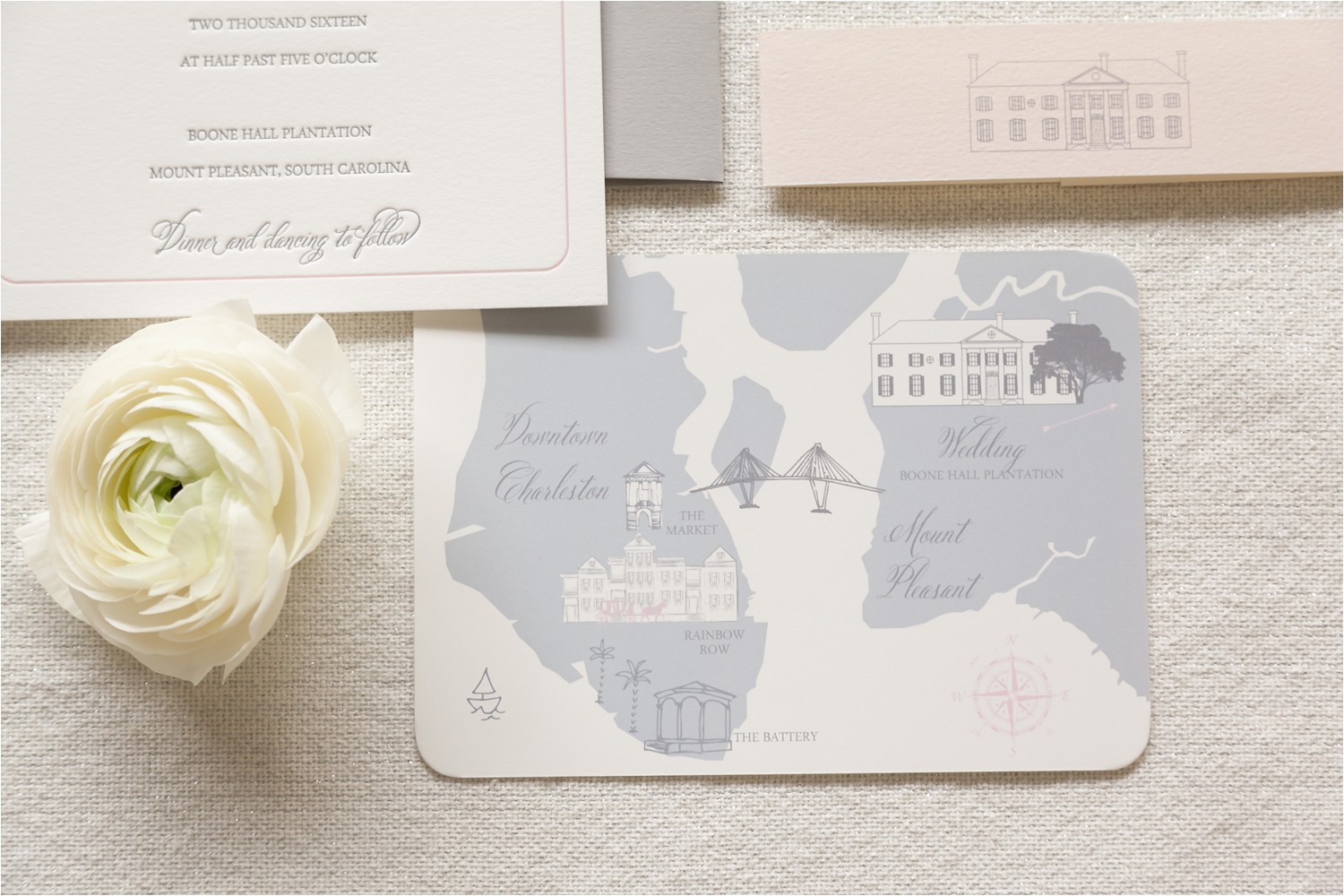 Wedding Invitations Charleston Sc Boone Hall Wedding Invitation Dodeline Design Charleston Sc