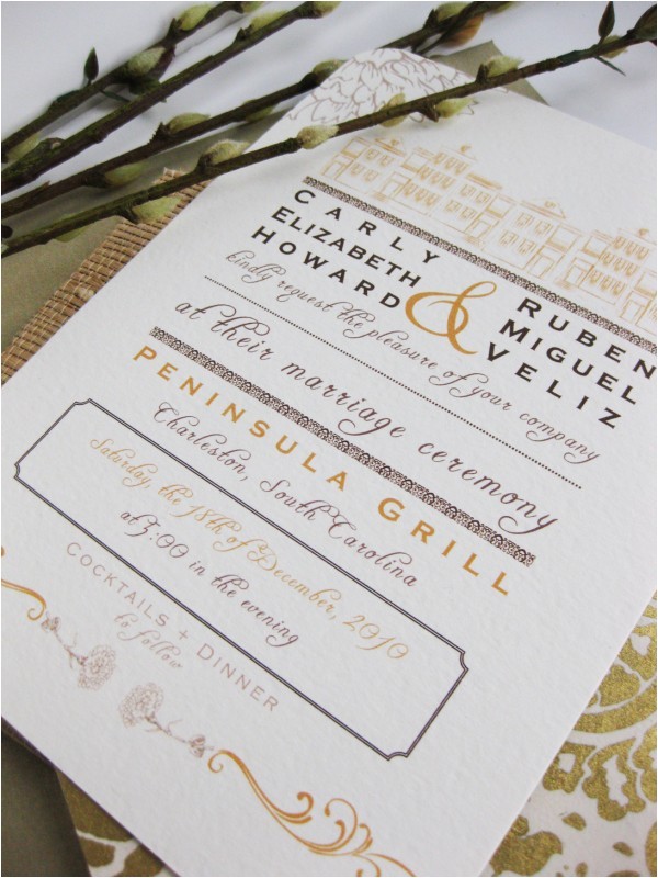 Wedding Invitations Charleston Sc Favorite Wedding Ideas Charleston Weddings Blog