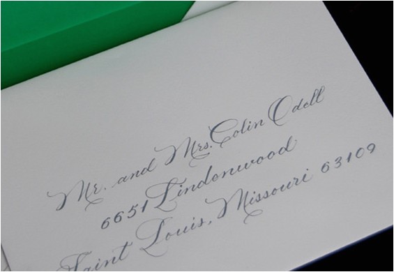 Wedding Invitations Etiquette Addressing Envelopes Proper Etiquette for Addressing Wedding Invitations