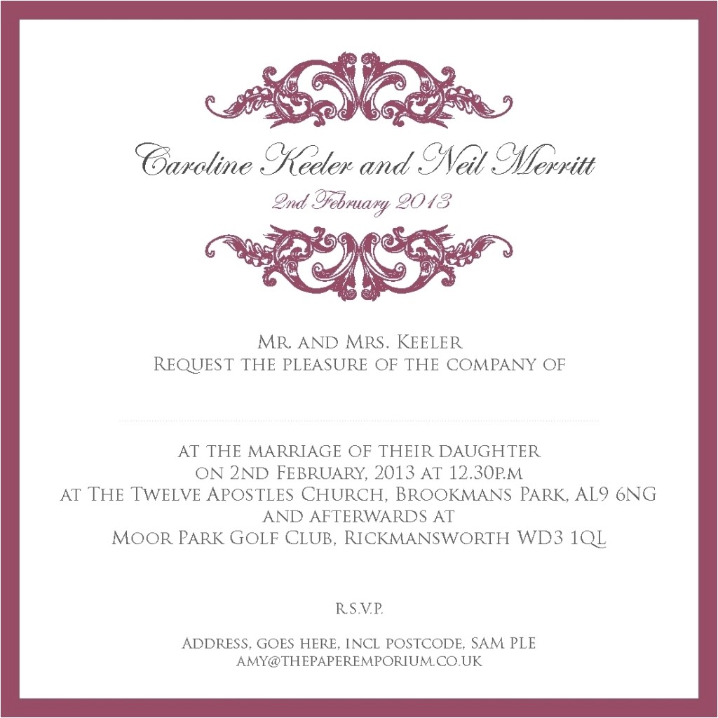 Wedding Invitations In Spanish Wording Samples Spanish Wedding Invitation Wording Samples Various