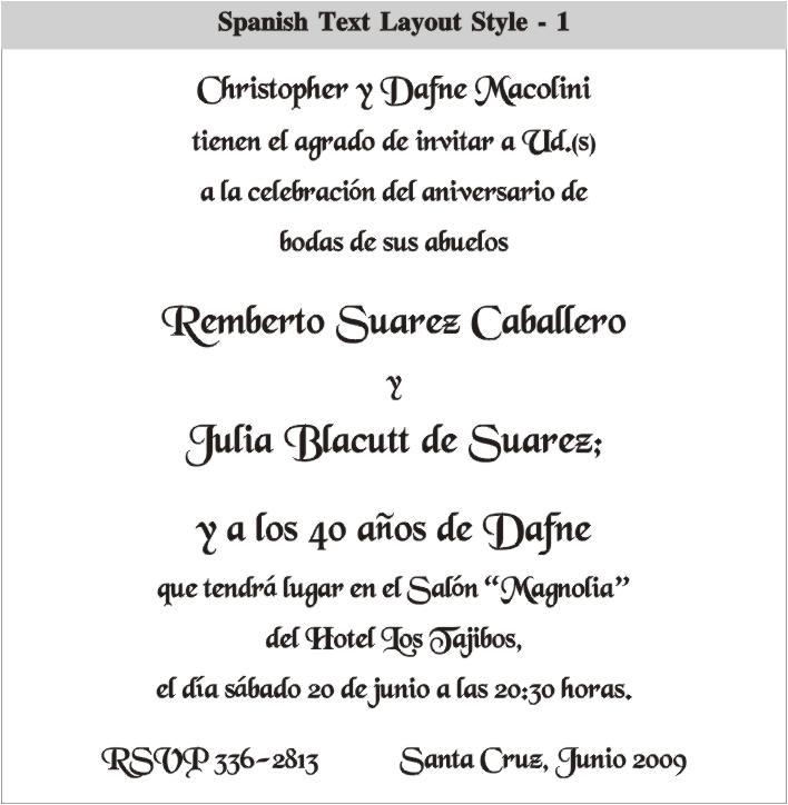 Wedding Invitations In Spanish Wording Samples Spanish Wedding Invitations Wording Sunshinebizsolutions Com