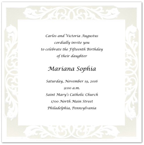 Wedding Invitations In Spanish Wording Samples Wedding Invitation Wording Samples In Spanish Yourweek