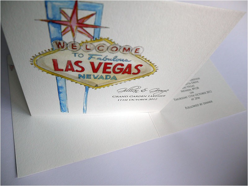 Wedding Invitations Las Vegas Nv Las Vegas Wedding Invitations