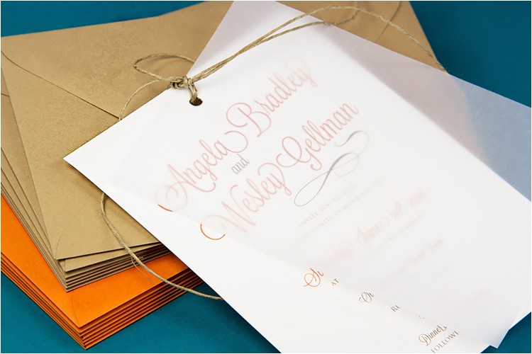 Wedding Invitations with Clear Overlay Decorative Ways to Secure Vellum to Invitations without Glue