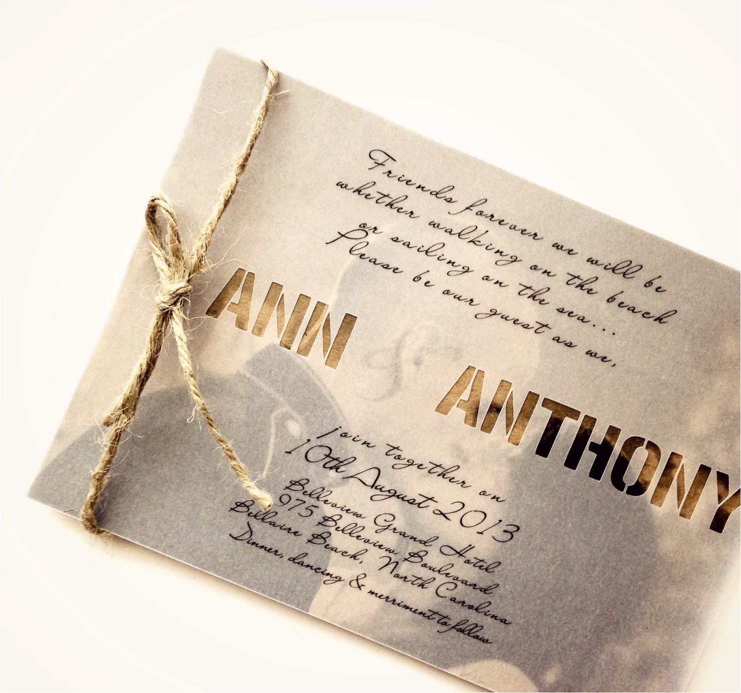 Wedding Invitations with Clear Overlay Diy Vellum Overlay Wedding Invitations Daveyard