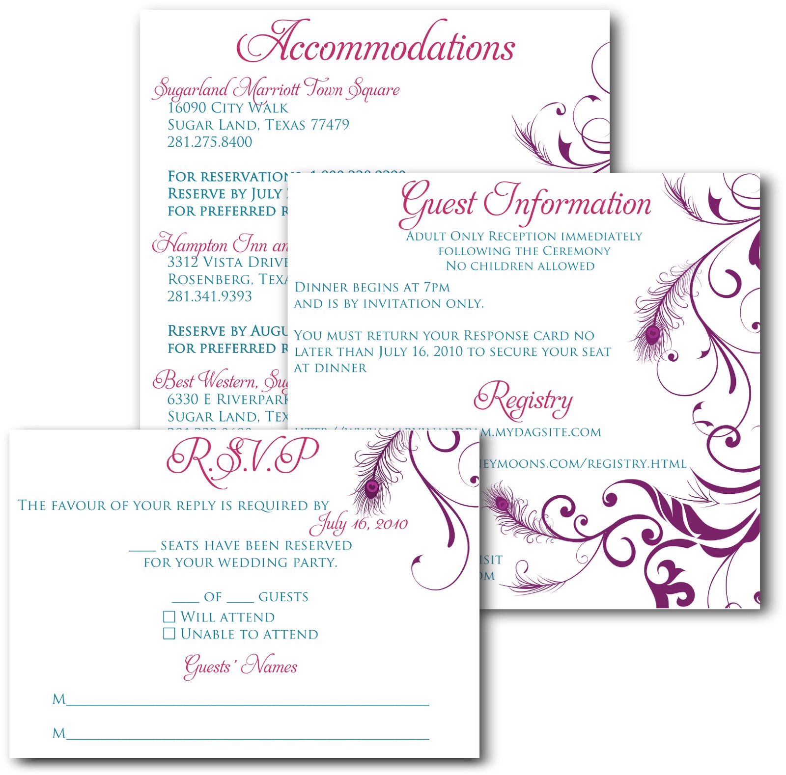 Wedding Invitations with Photo Insert Wedding Invitations and Inserts Google Search Wedding