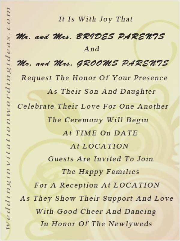 Wedding Invitations Wording Samples From Bride and Groom Wedding Invitation Sample Wording Bride and Groom Inviting Wedding Invitations Wording Samples From Bride and Groom Wedding Invitation Sample Wording Bride and Groom Inviting