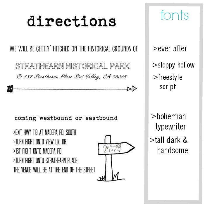 Wedding Invite Directions Template Free Wedding Invitation Template with Inserts